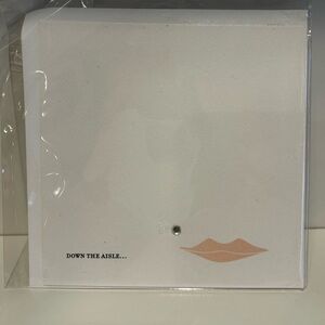 Vera Wang new bride wedding card